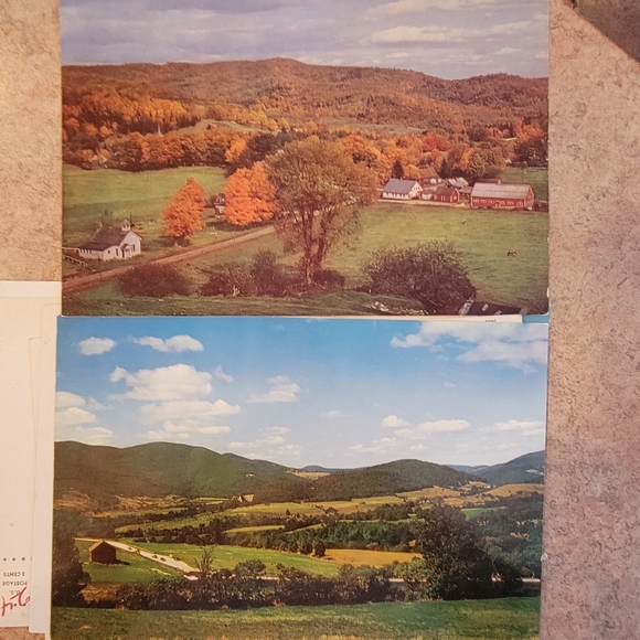 9 Vintage XL Postcards ~ New England ~ VT ~ NH ~ ME ~ Portland ~ Autumn~ Scenic - Picture 6 of 15